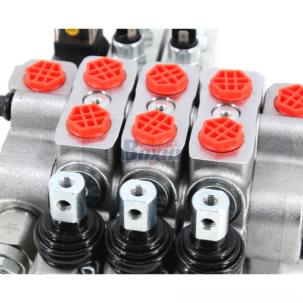 Buy SD6 Manual 3 Spool Sectional Directional Valves: Wholesale Prices detail image